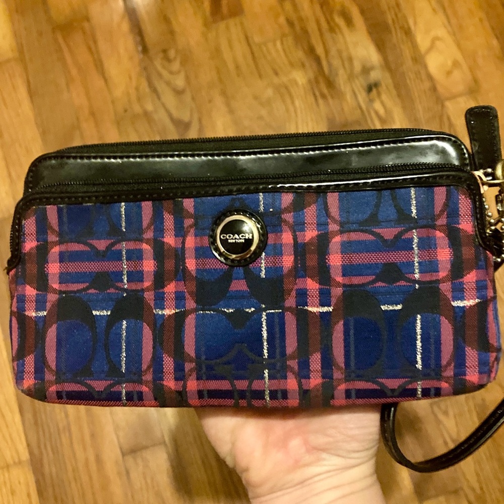 Coach Blue and Pink Women's Bag